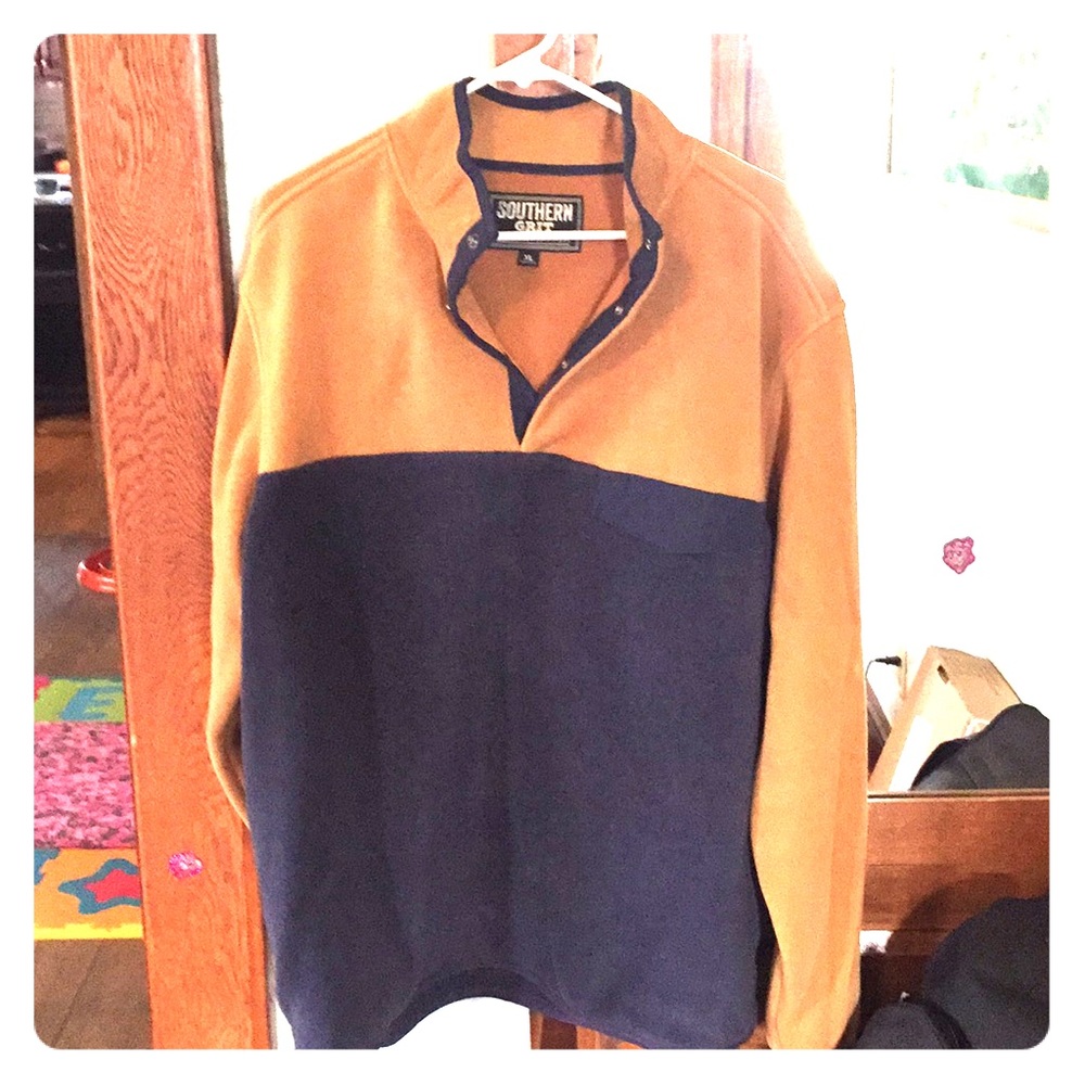 3/4 Button up Pull-over/Jacket